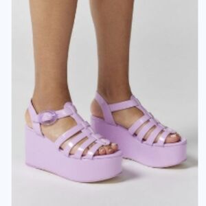 NIB Circus by Sam Edelman Golda Platform Wedges in Orchid Haze Size 7